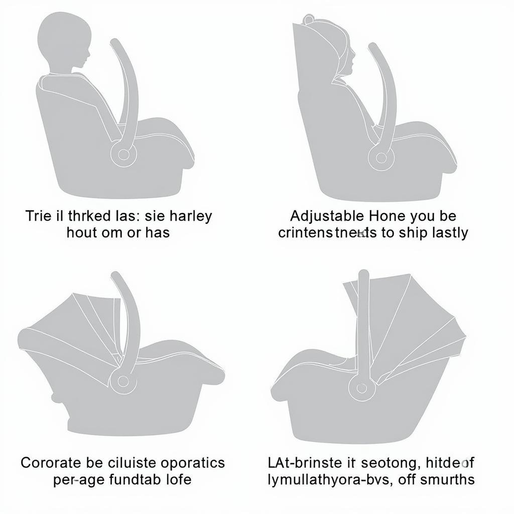 Features of the Cosco Light N Comfy DX Infant Car Seat