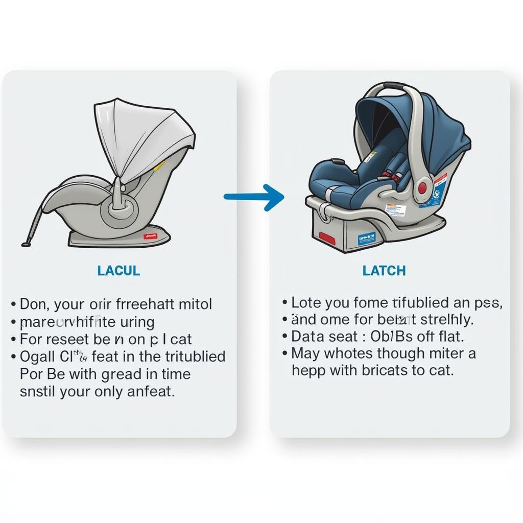 Installing the Cosco Light N Comfy DX Infant Car Seat