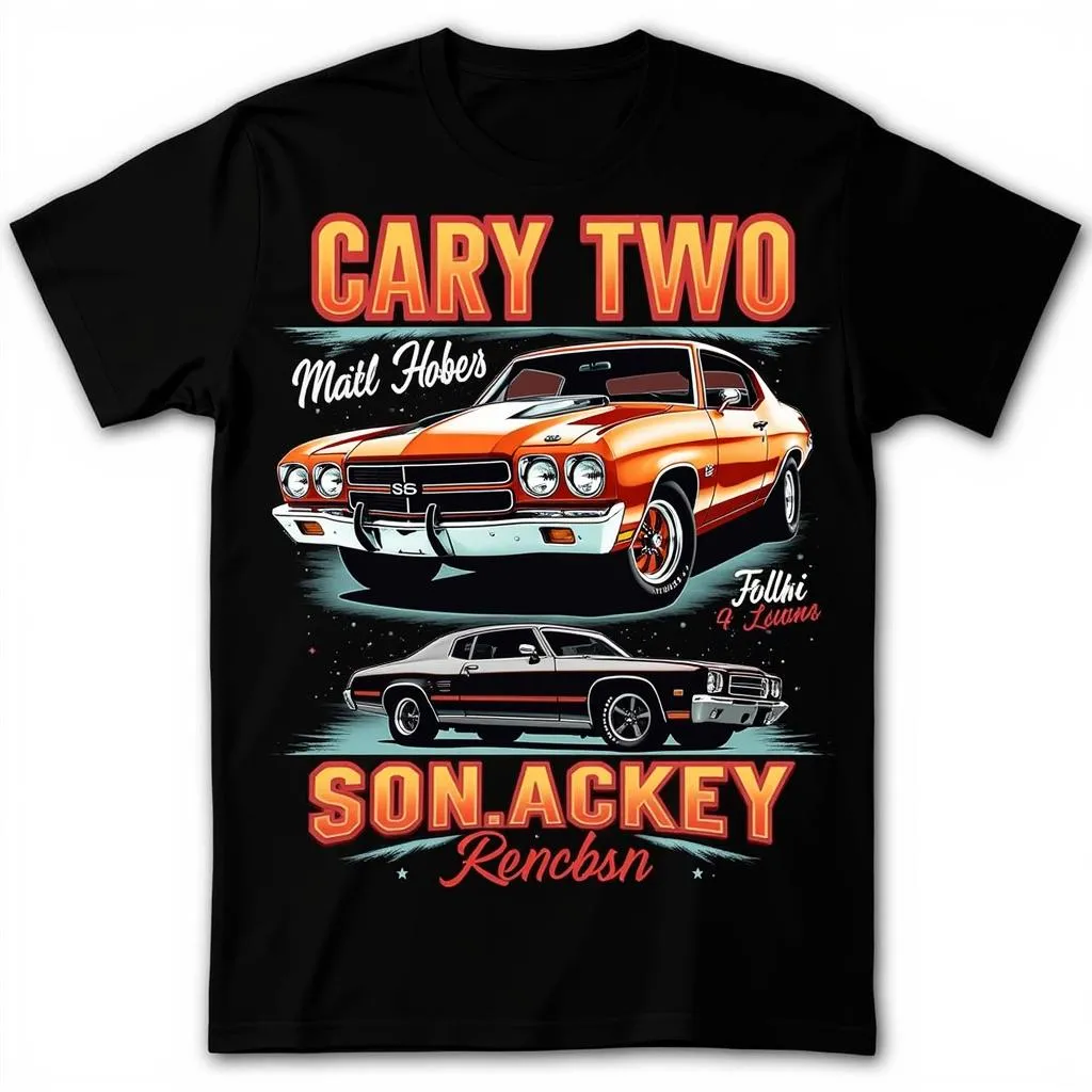 Designing your dream custom car t-shirt