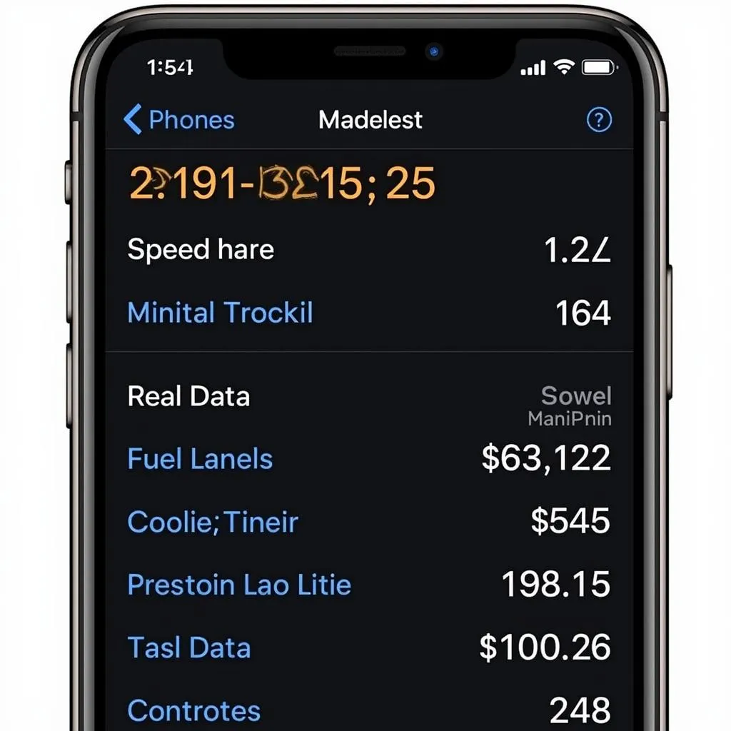 Custom OBD Dashboard on Jailbroken iPhone