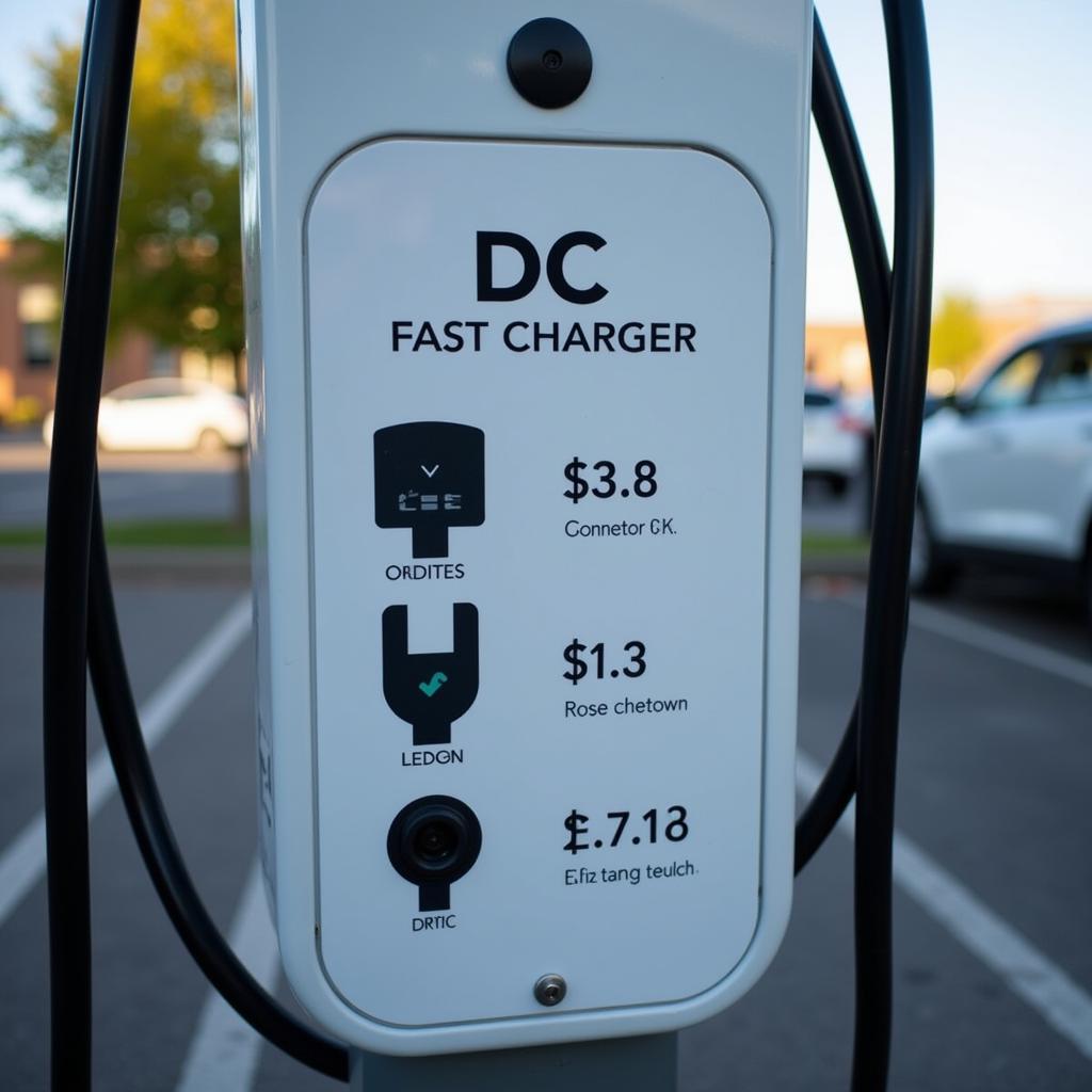 DC Fast Charger Sign