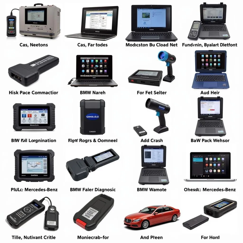 Dealer scanner equipment for European car diagnostics