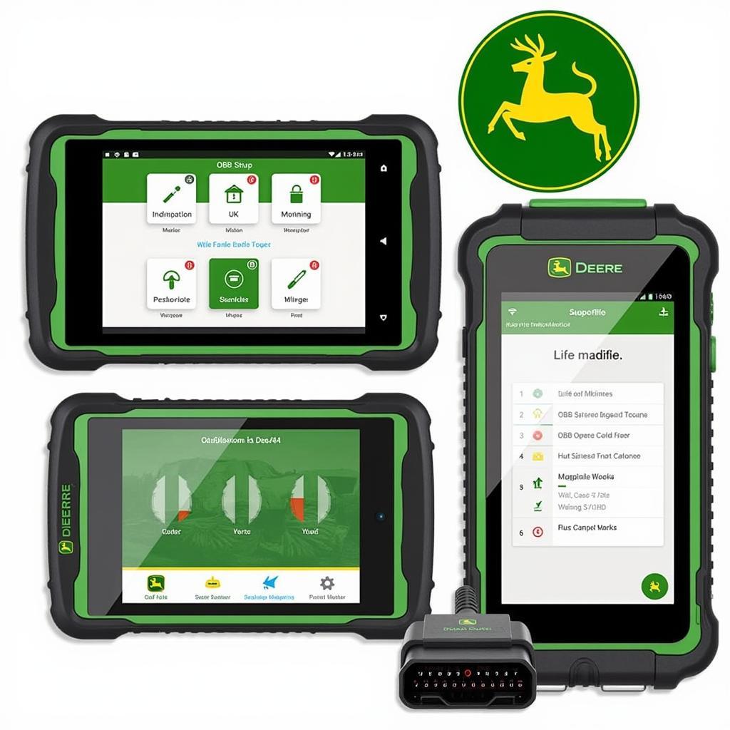 Deere OBD Deanna user interface