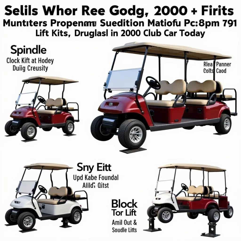 Lift Kit Options for 2000 Club Car DS