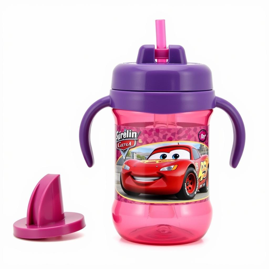 Disney Cars Straw Sippy Cup