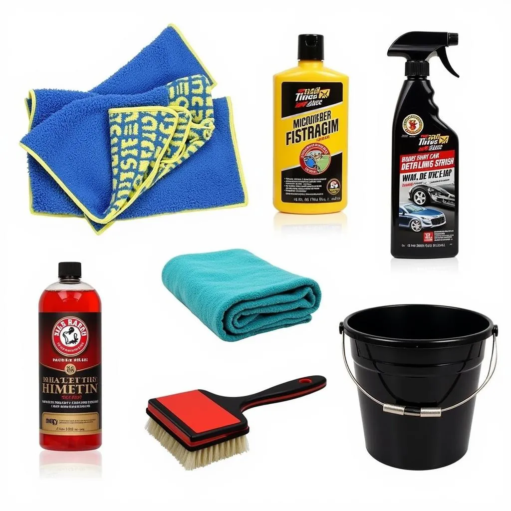 DIY Car Detailing Supplies