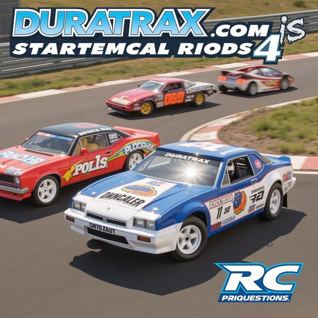 Duratrax RC car racing