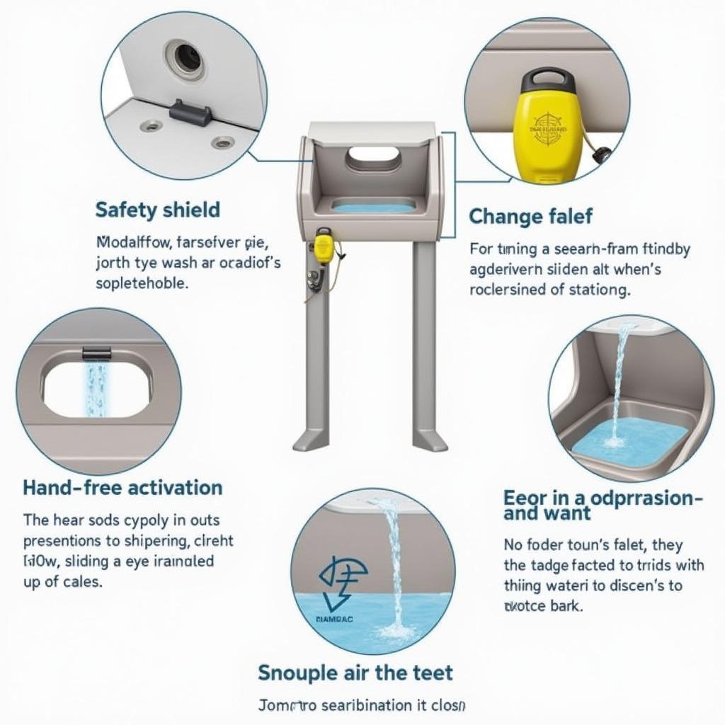 Eye Wash Station Features