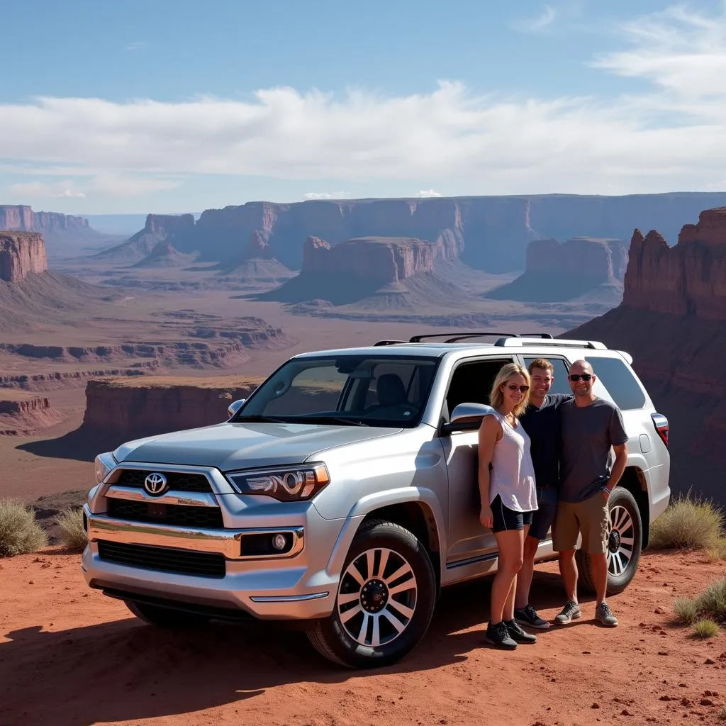 Family Car Rental at Canyonlands Scenic Overlook