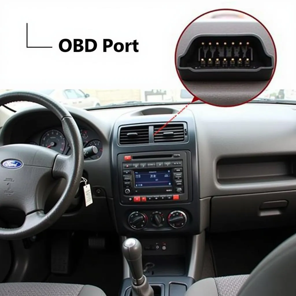 Ford Focus OBD Port Location