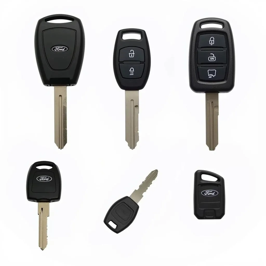 Different Types of Ford Keys for Programming