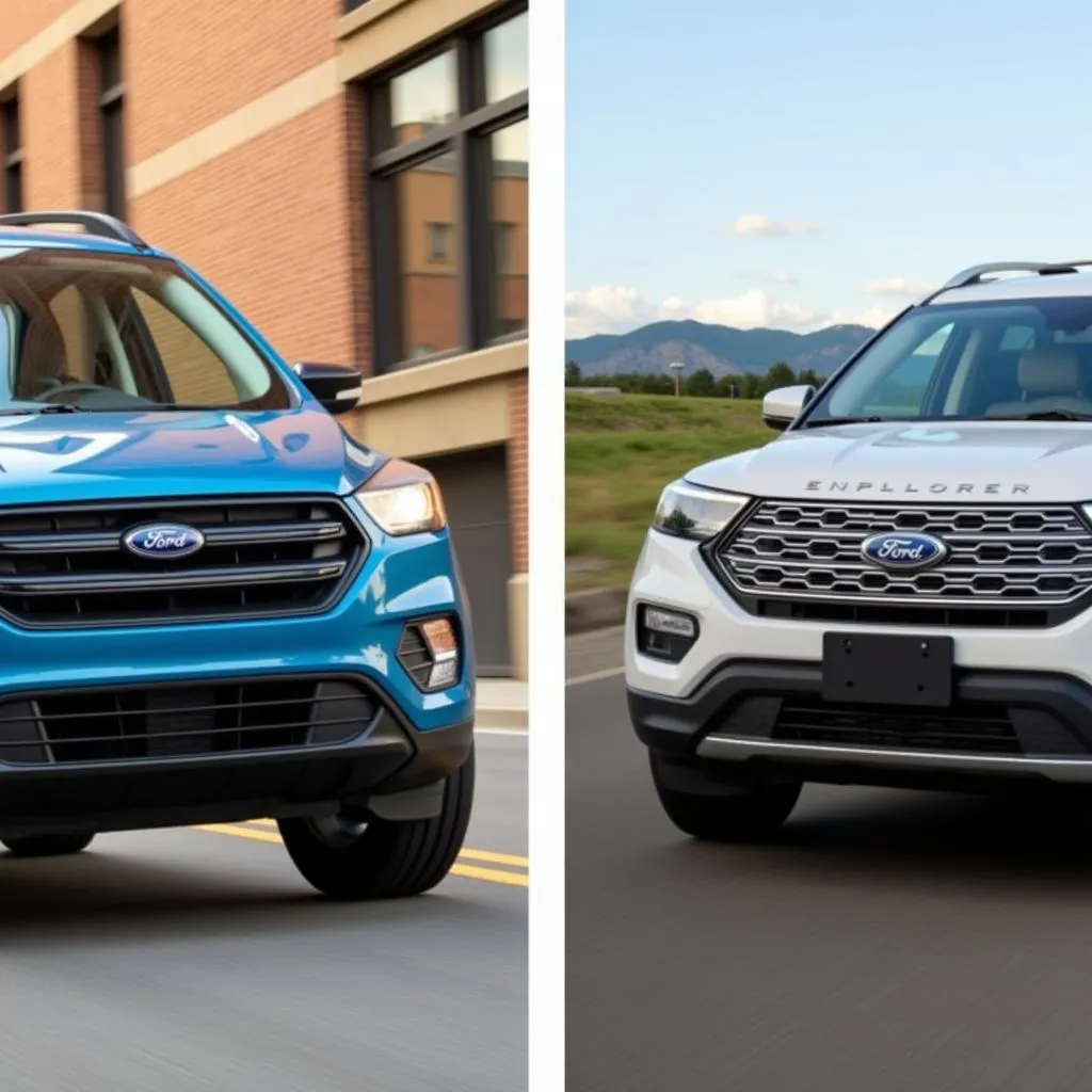 Ford SUV Lineup - Escape and Explorer