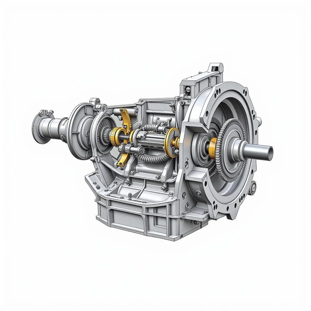 Car Gearbox Diagram