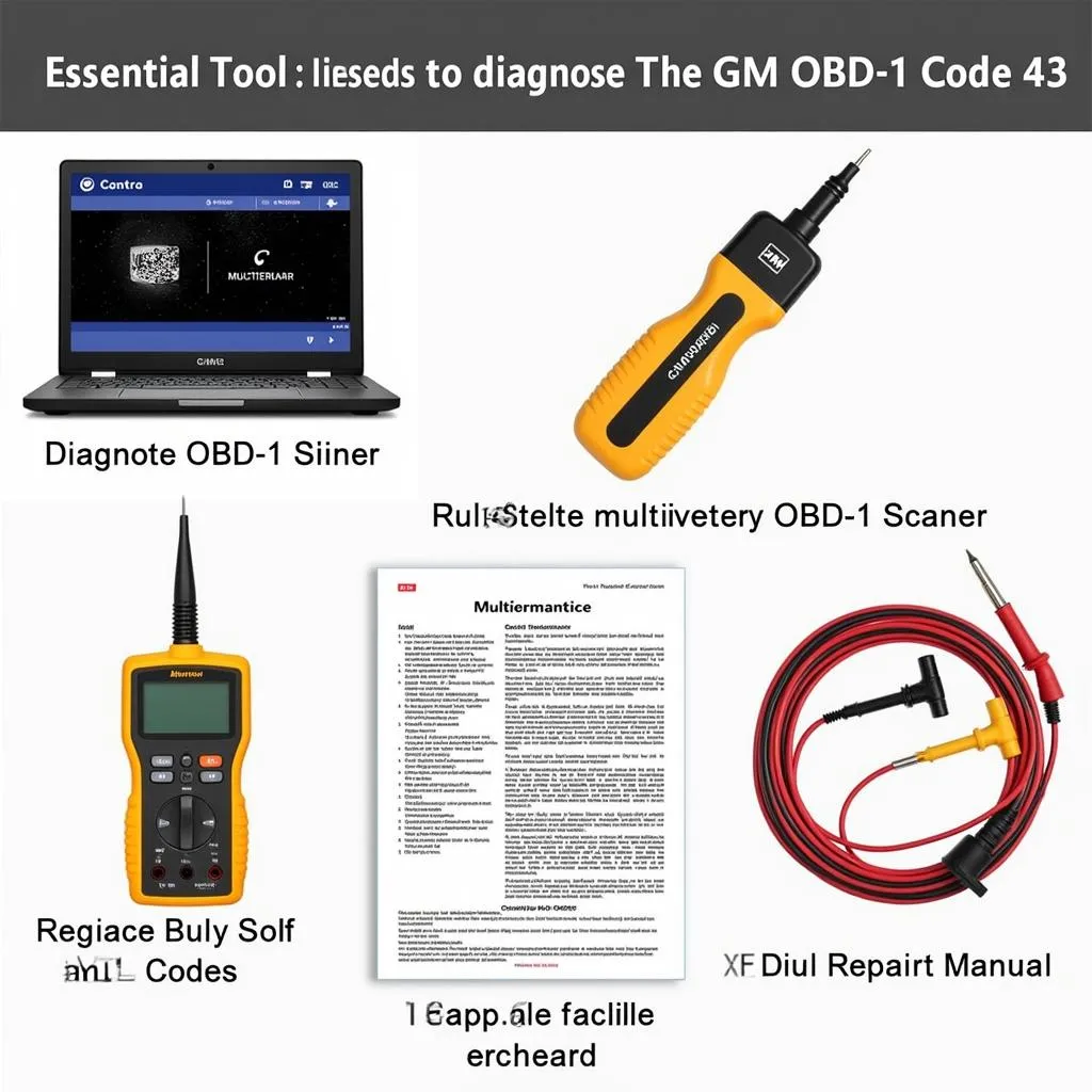 GM OBD-1 Code 43 Diagnostic Tools