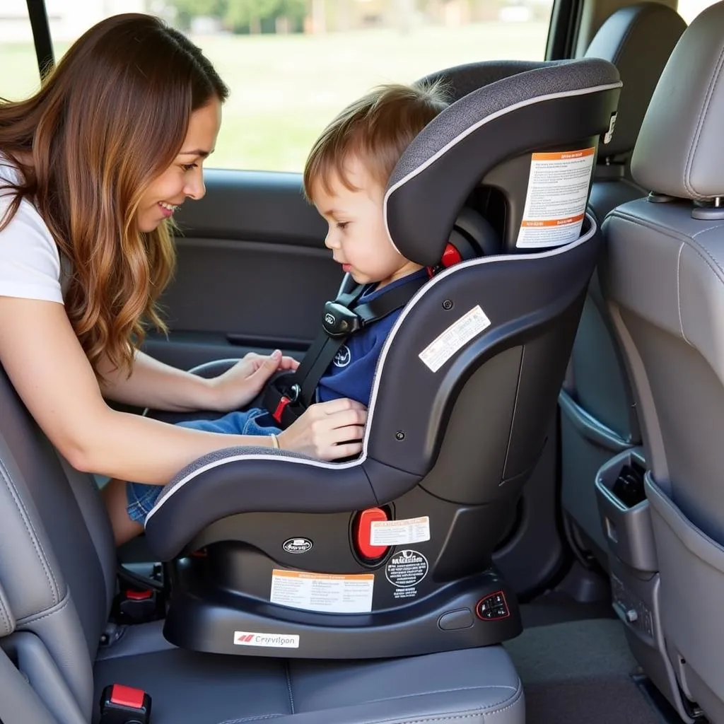 Graco 35 Car Seat Installation