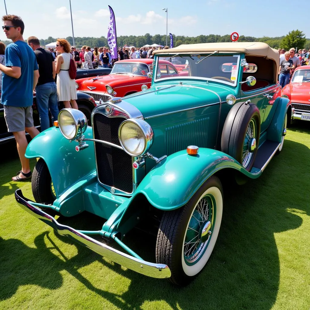 Graham-Paige at a car show