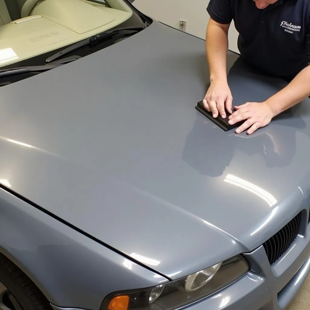 A guide to installing a gray car wrap