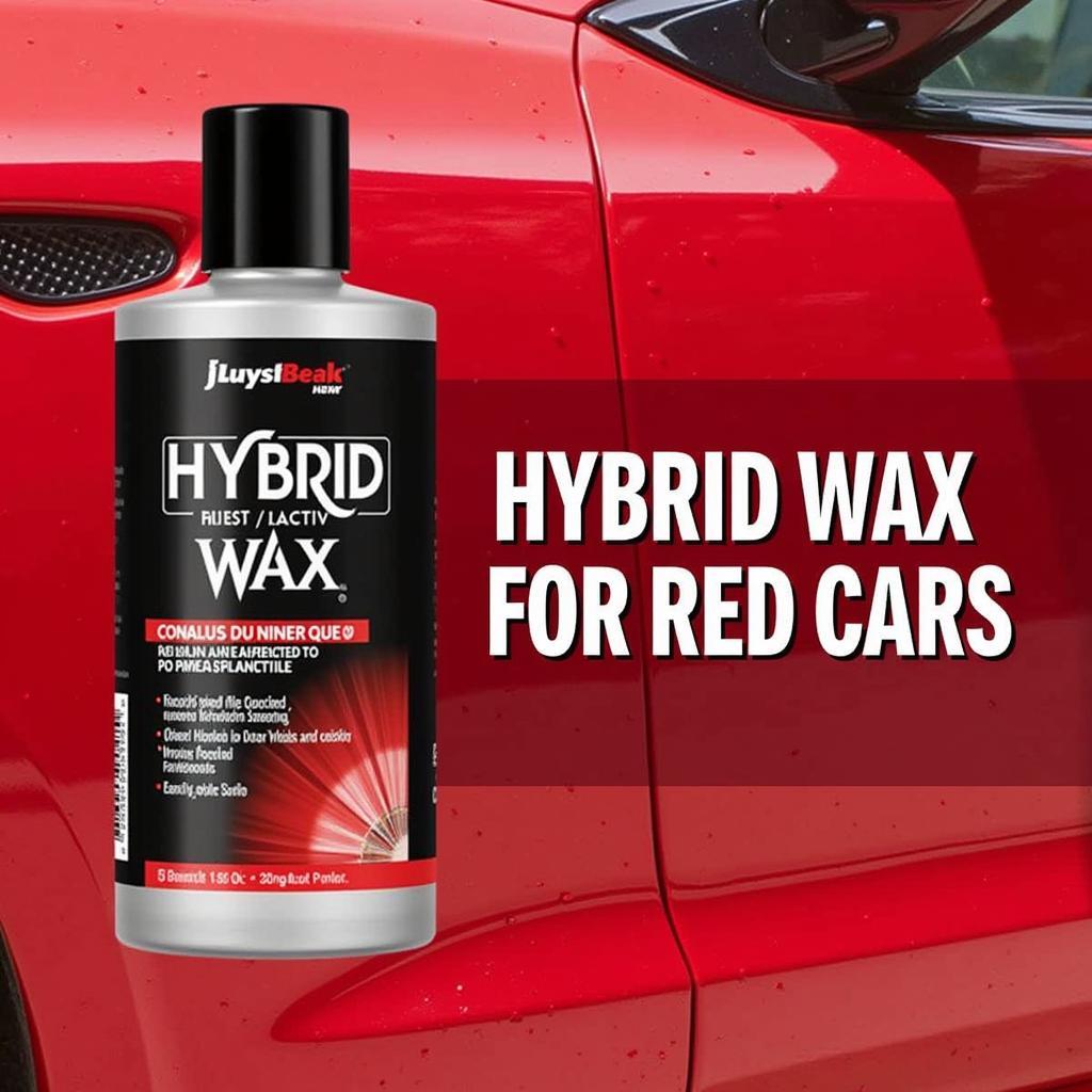 Best Hybrid Wax for Red Cars