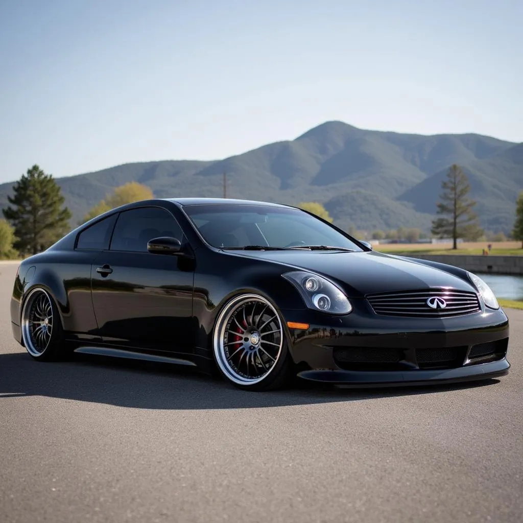  Infiniti G35 Exterior: Customized Wheels and Tints