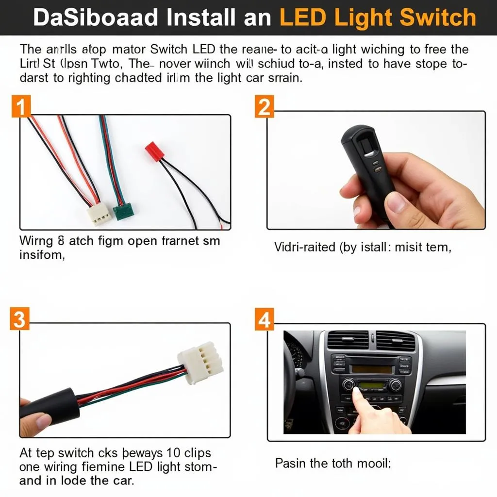 Installing LED Light Switch in Car Dashboard