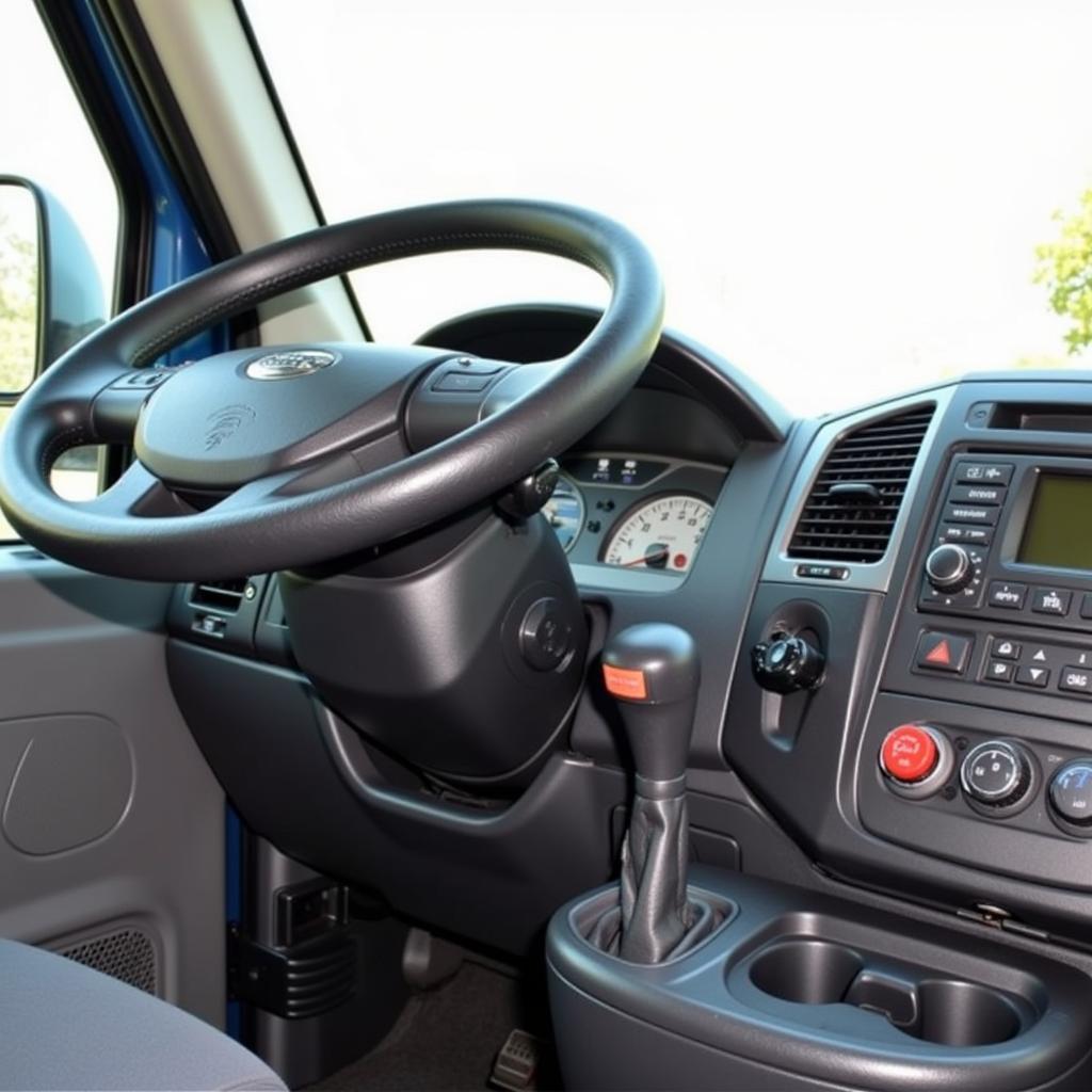 OBD port location on a 2014 Iveco Daily