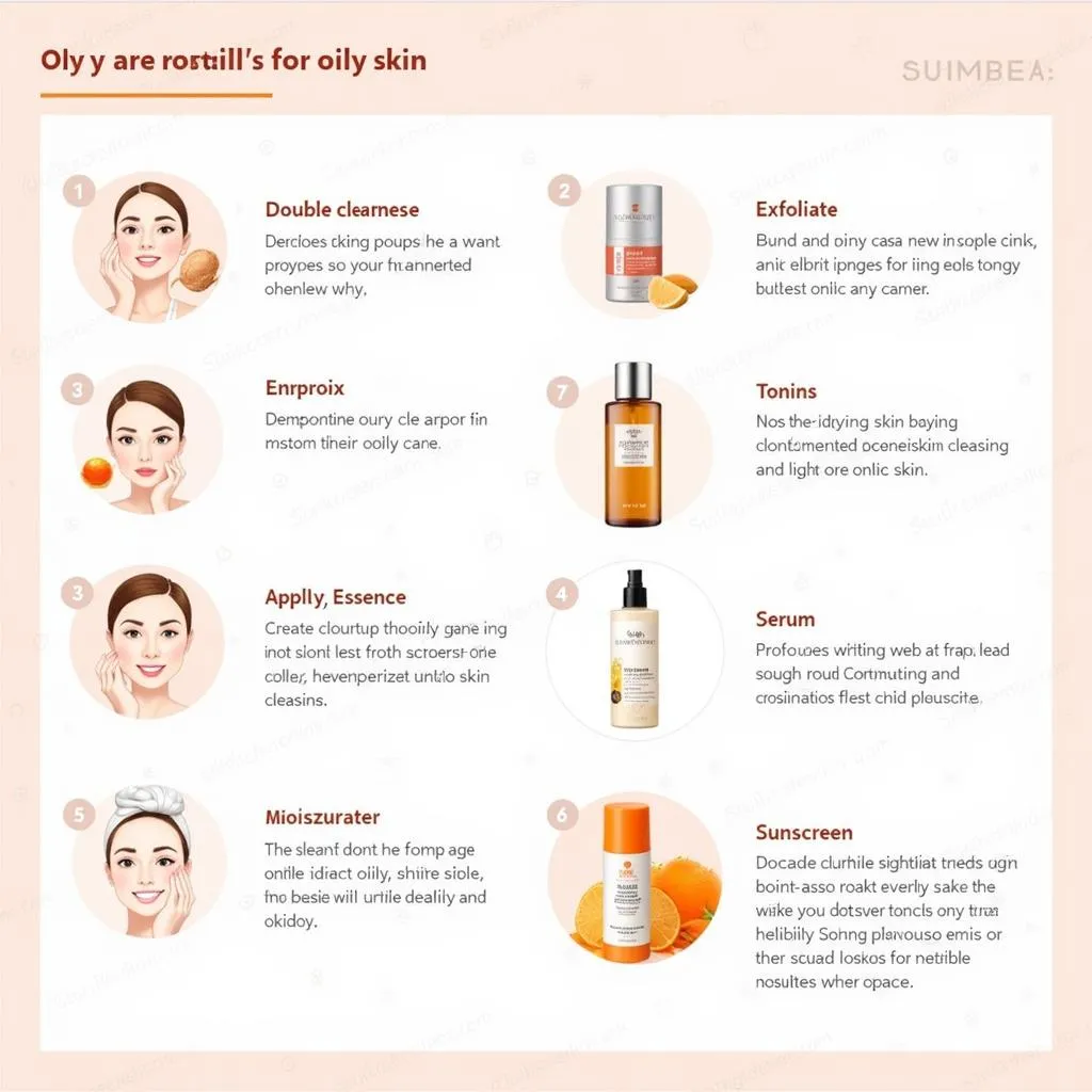 Korean skin care routine steps for oily skin