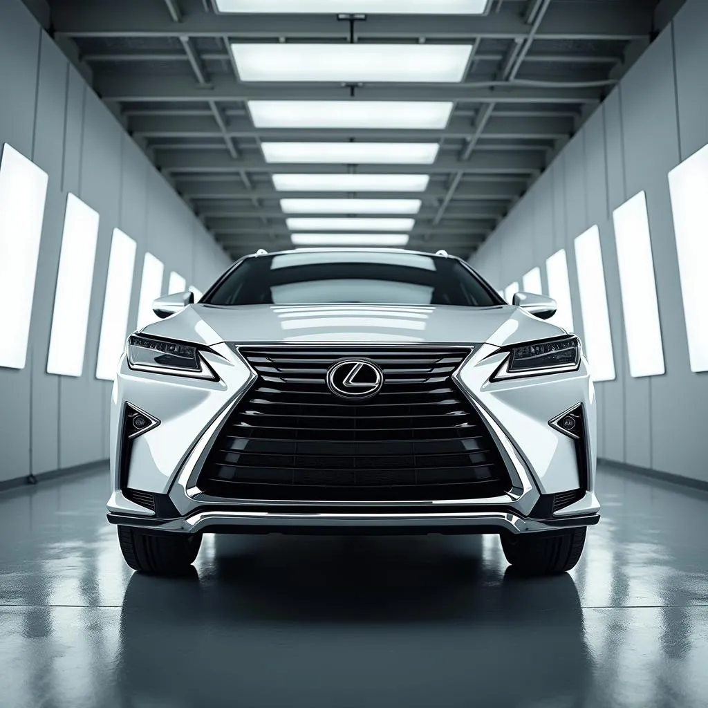 Lexus Car Paint Shop