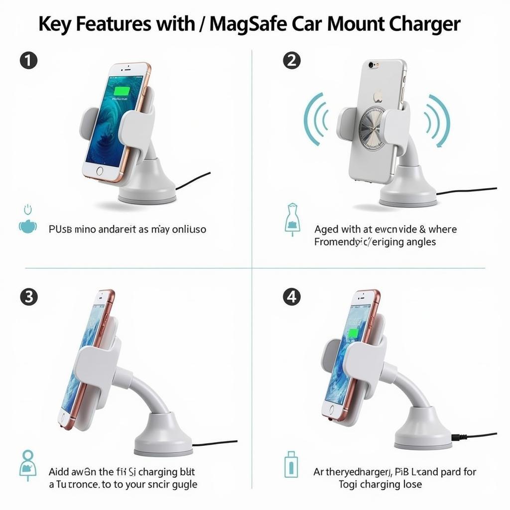 Key Features of MagSafe Car Mount Chargers: Fast Charging, Stability, Viewing Angle, Compatibility, and Additional Features