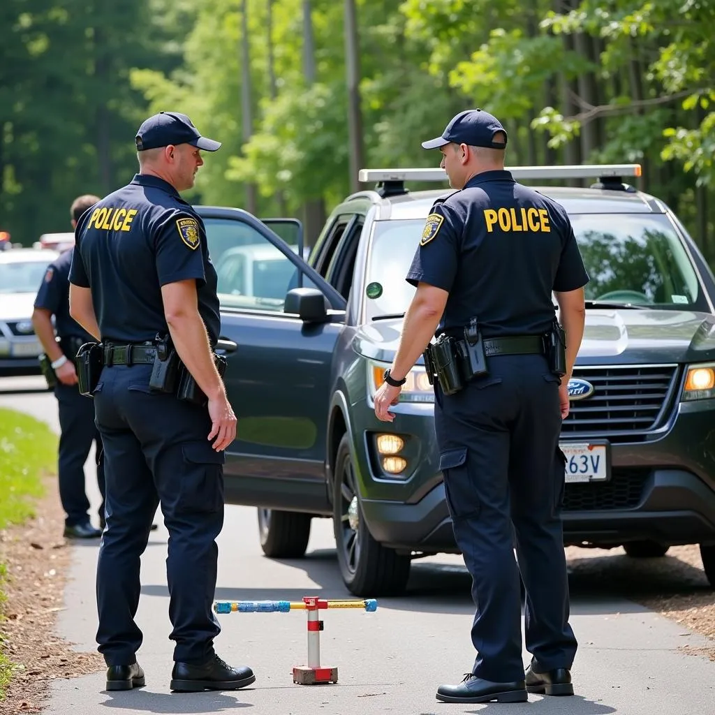 Maine State Police Investigating a Car Accident