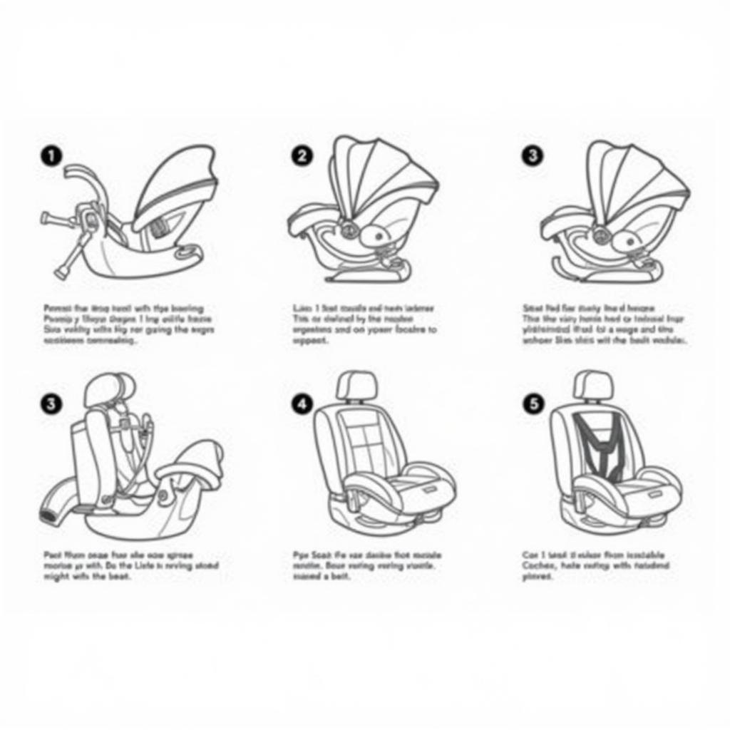 Maxi-Cosi Emme 360 car seat installation instructions