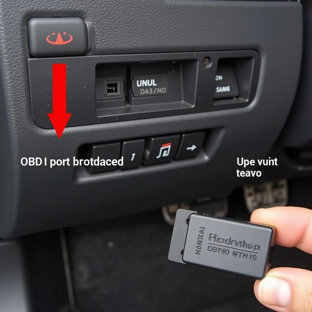 2013 Mazda 6 OBD Port Location