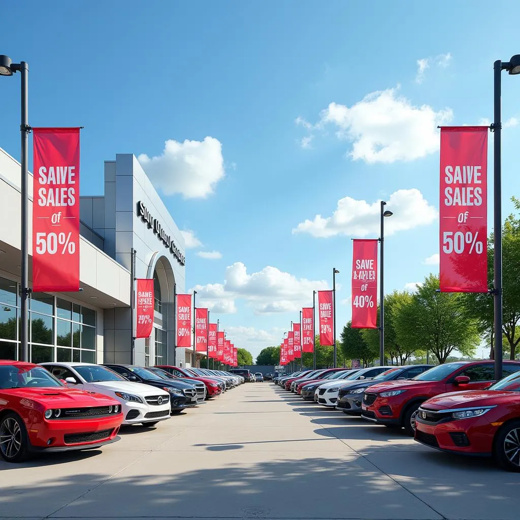 Memorial Day Car Dealership Sales