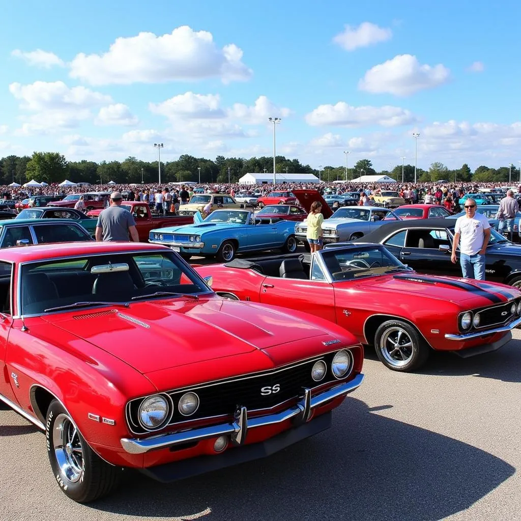 Classic Cars at a Michigan Car Show