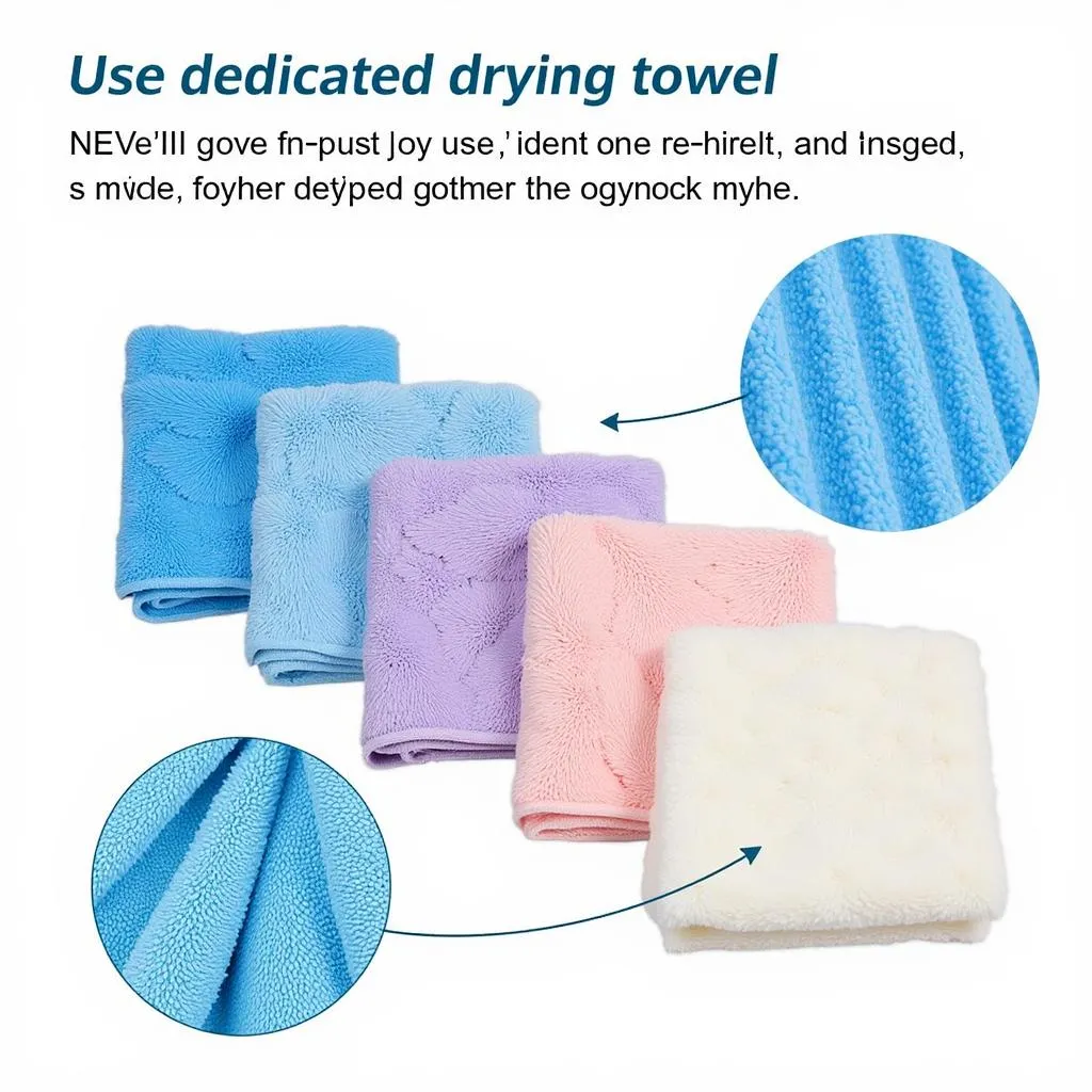 Microfiber Drying Towels for Cars