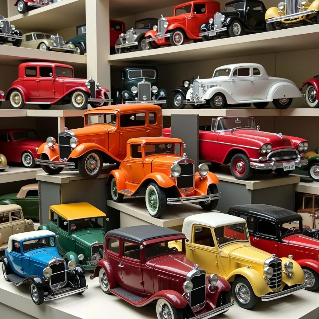 Model A toy car collection