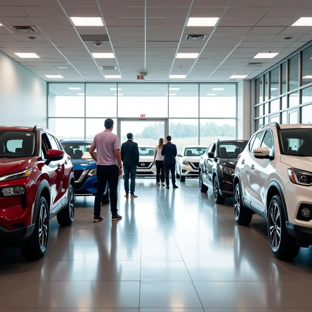 Nissan Dealership Showroom