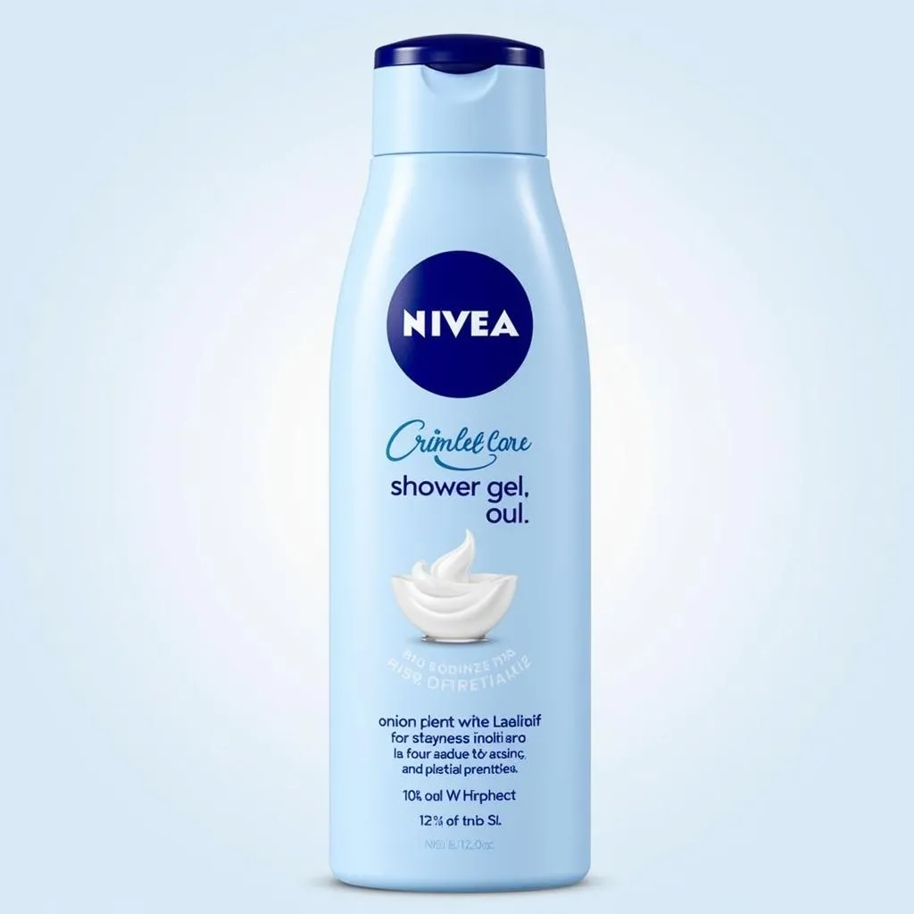 Nivea Creme Care Shower Gel Bottle