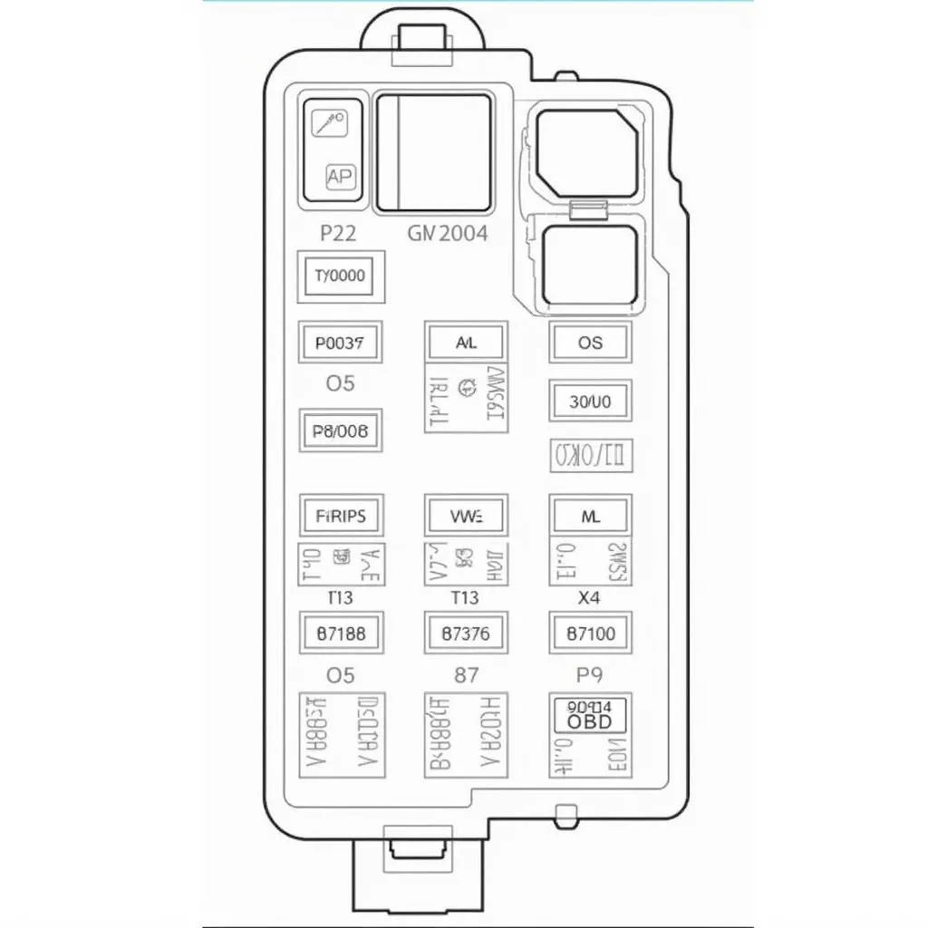 OBD Fuse Diagram for 2006 Mercedes-Benz E350 Van