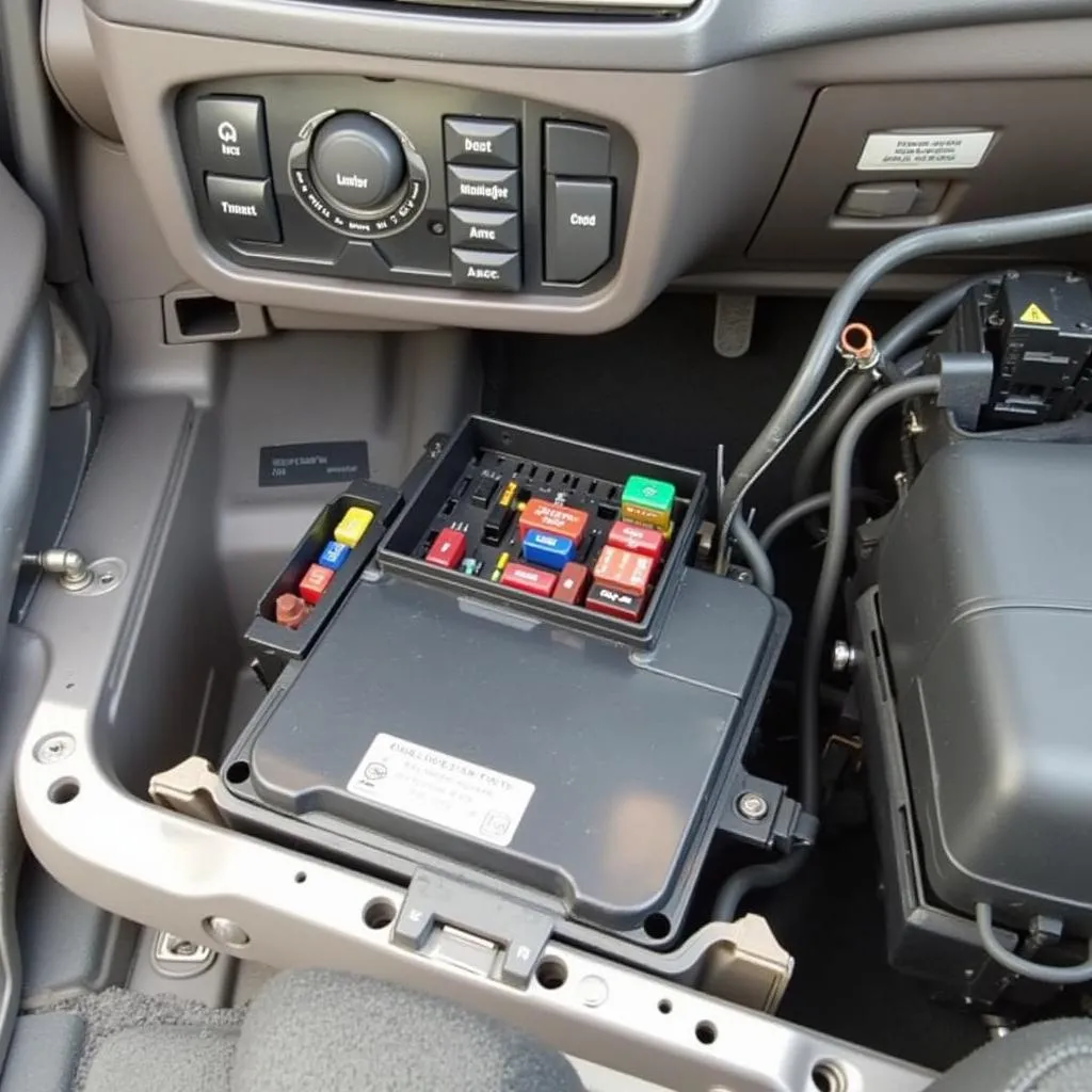 Subaru Outback 2004 OBD Fuse Location