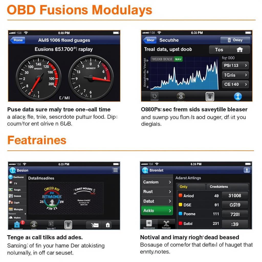 OBD Fusion App Interface