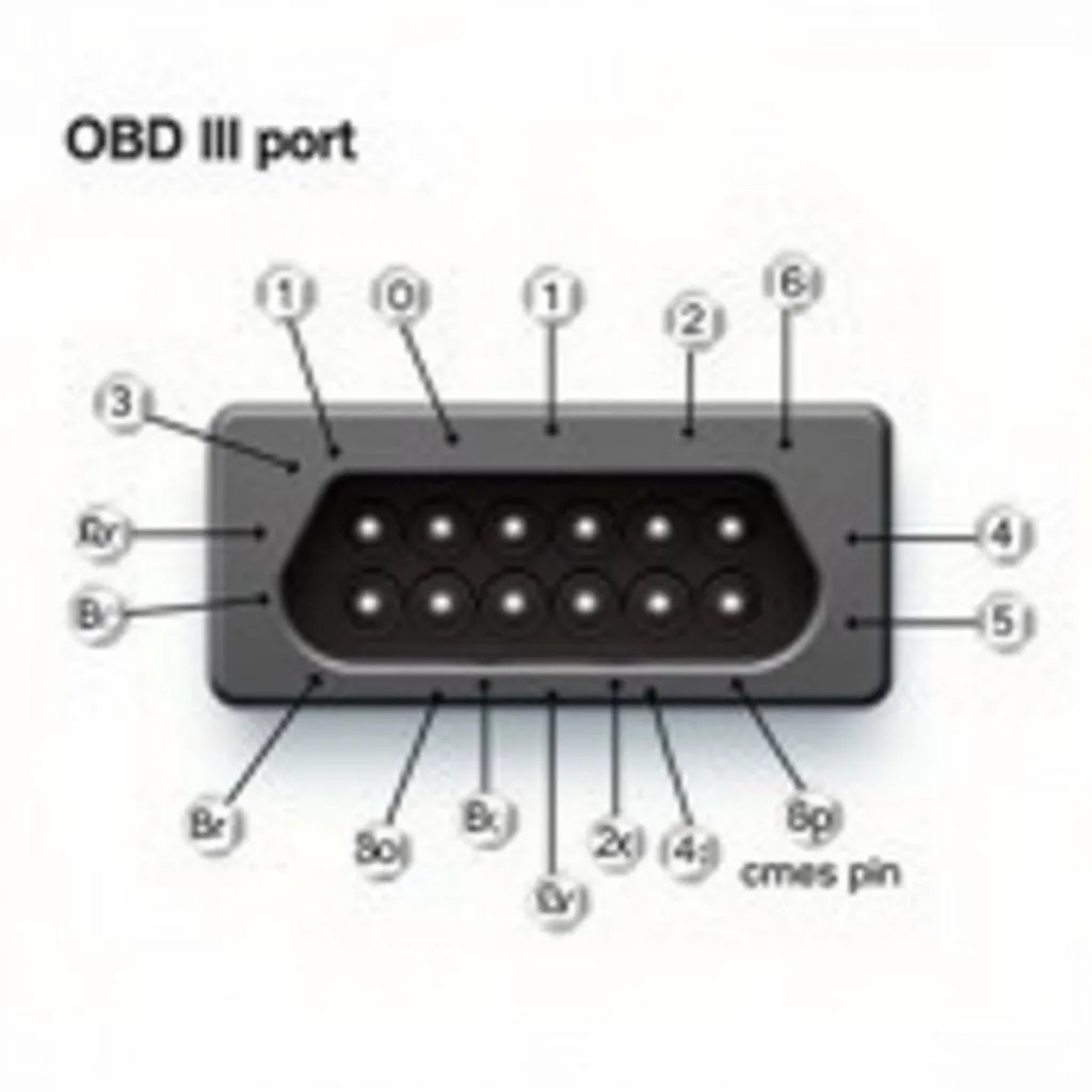 OBD II Port Pinout Diagram