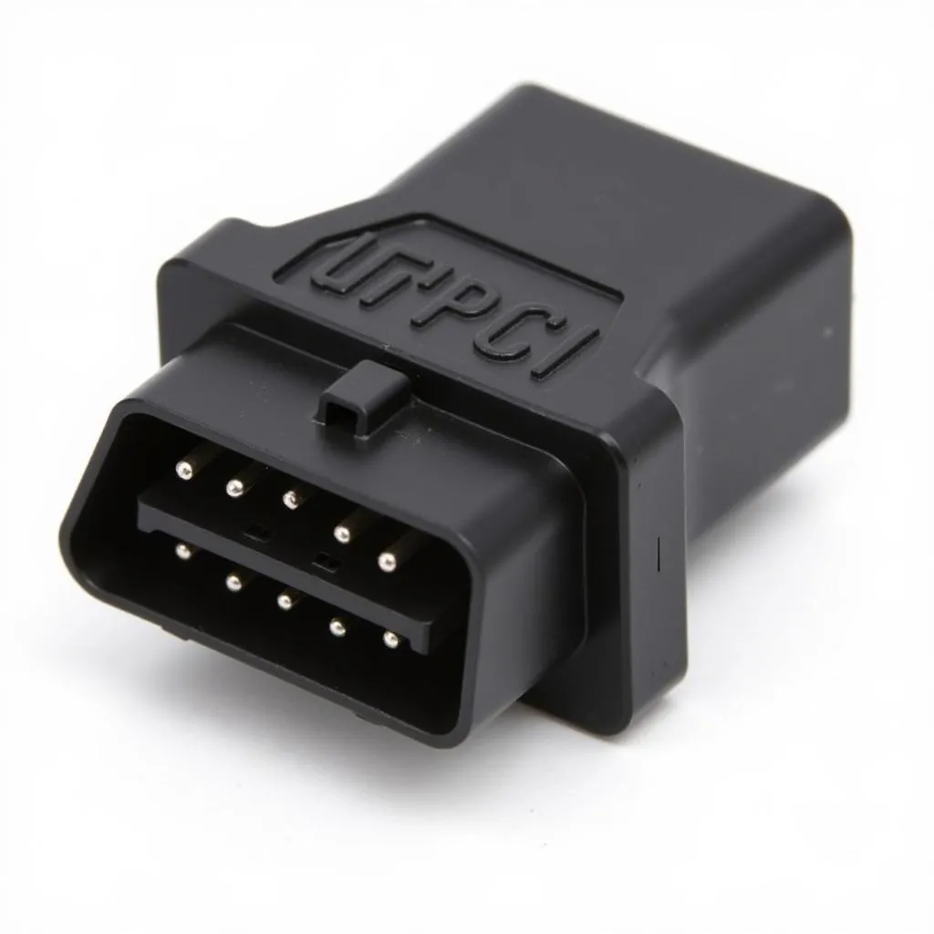 OBD Port Connector Close-Up