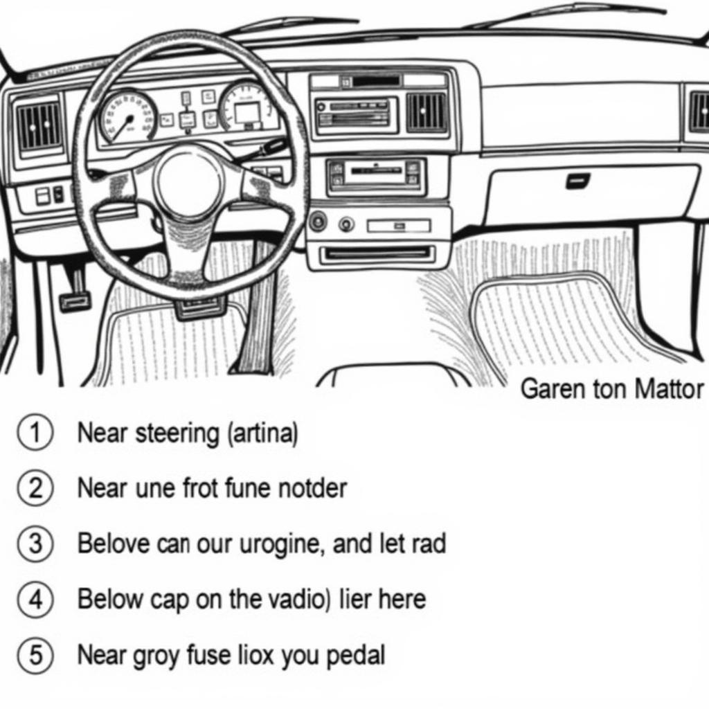 1987 Ford Ranger OBD Location: Where to Find the Diagnostic Port