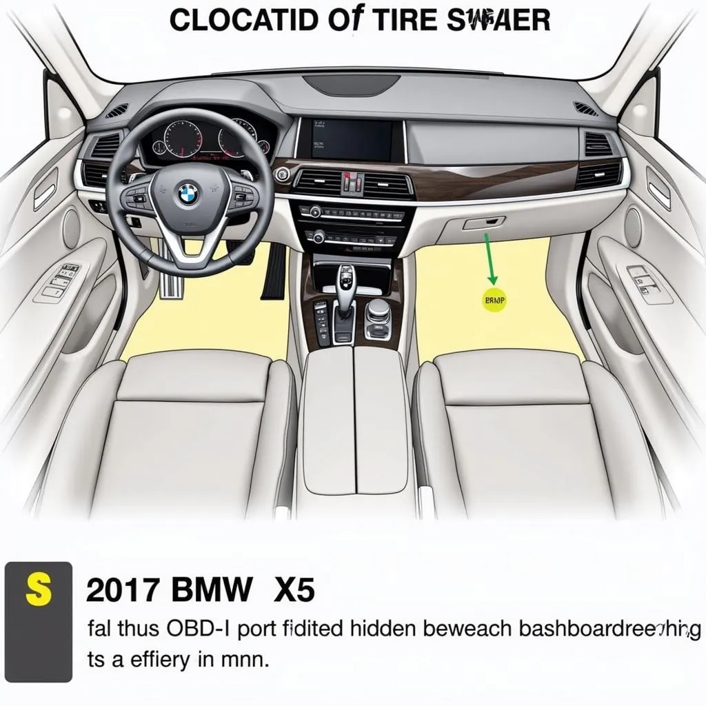 BMW X5 OBD Port Location