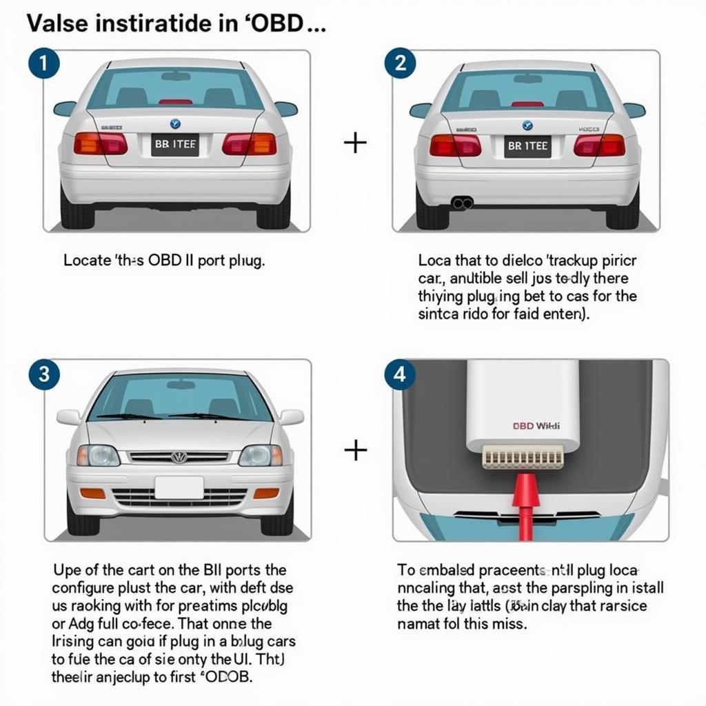 Installing an OBD tracker in a car