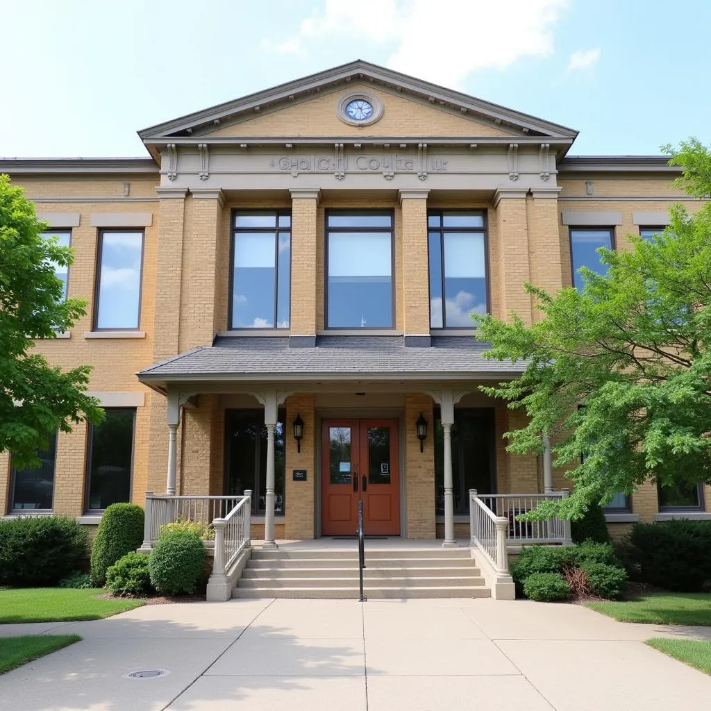 Okoboji Iowa Courthouse