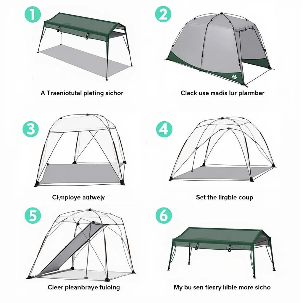 Portable Carport Assembly