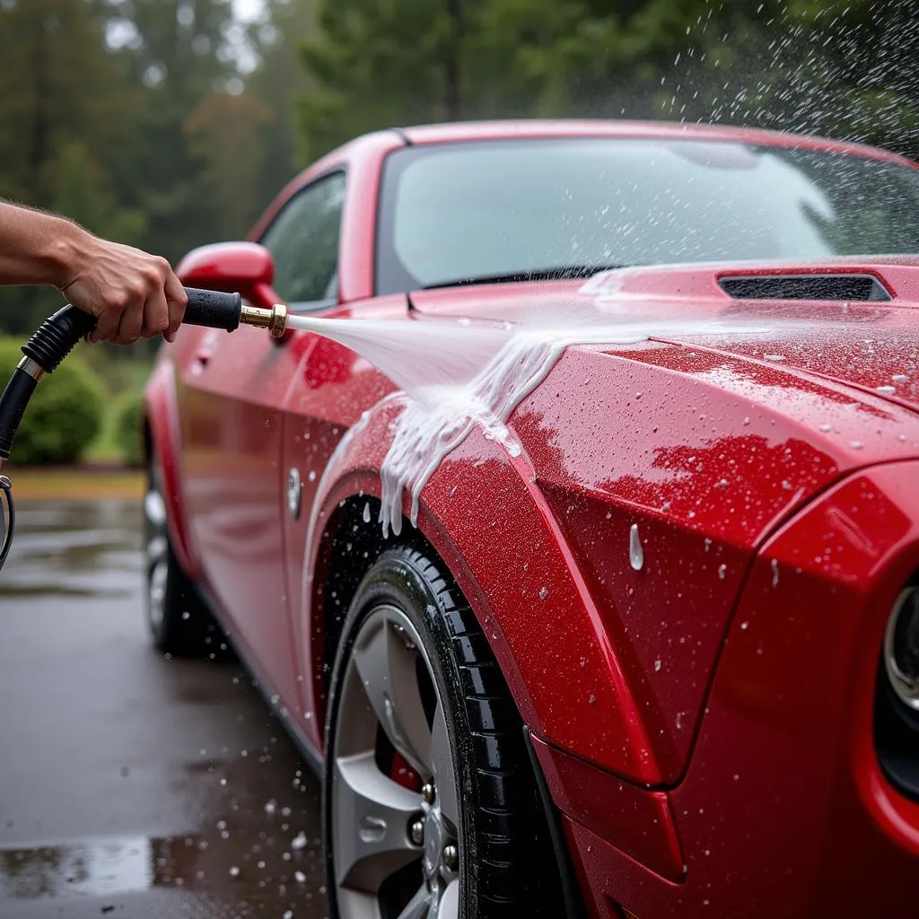 Car Wash with Power Washer