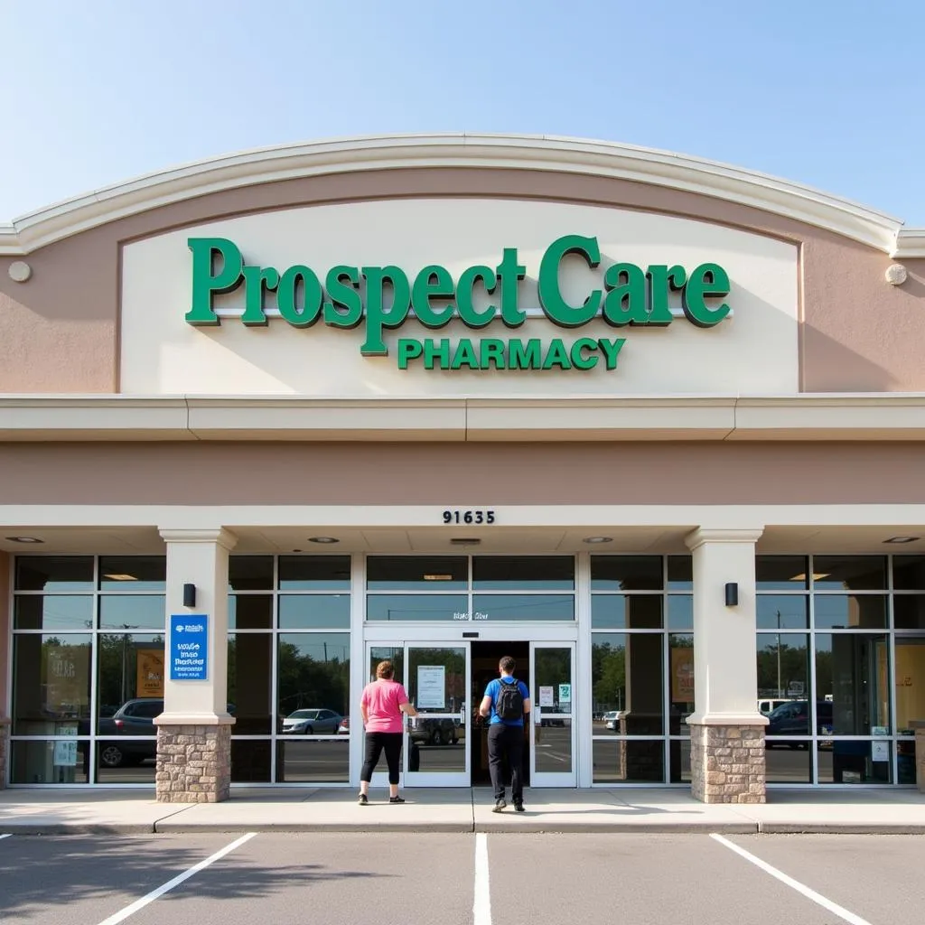 Front view of Prospect Care Pharmacy