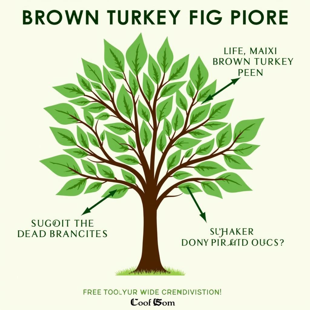 Pruning a Brown Turkey fig tree